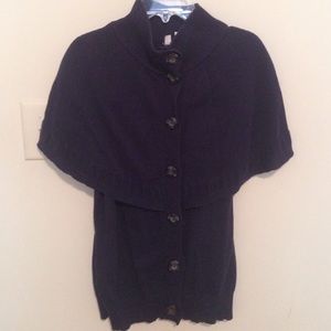 🎀Navy blue cap style sweater