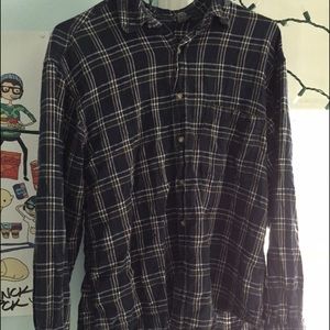 US Size XL Oversized Flannel Shirt