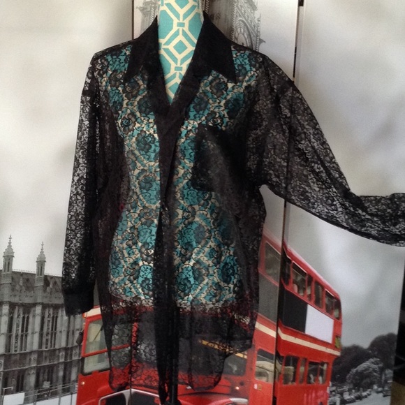 Lase Blouse Size Marked Large Will Fit Large -1X