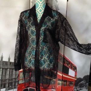 Lase Blouse Size Marked Large Will Fit Large -1X