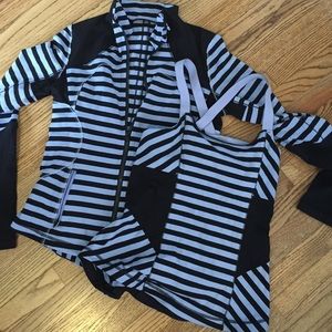Lululemon jacket and tank