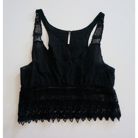 Lace Crop Top - Picture 2 of 3