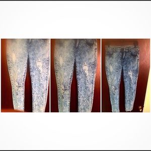 Denim Distress Jeans