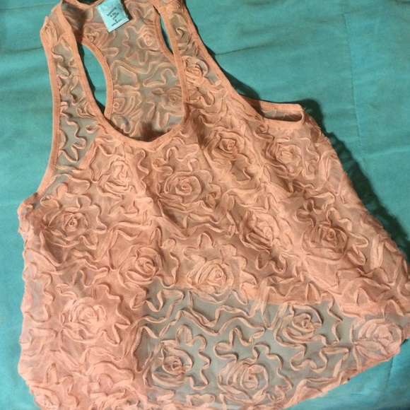🏵2 for $15🏵 Floral Sheer Tanktop