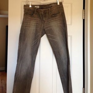 GAP "Always Skinny" grey jeans.