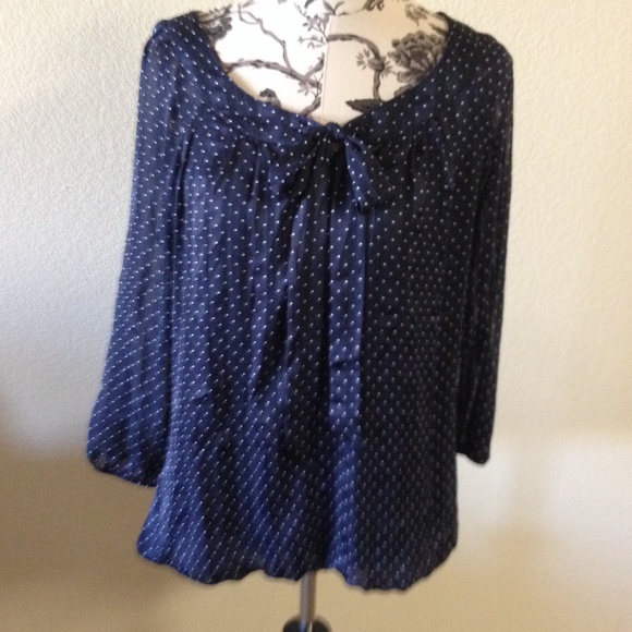 Adorable never worn polka dot shirt