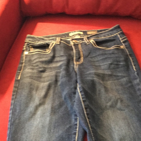 Nine West Vintage America Collection jeweled jeans