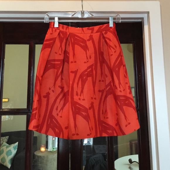 Orla Keily Giraffe Print Skirt