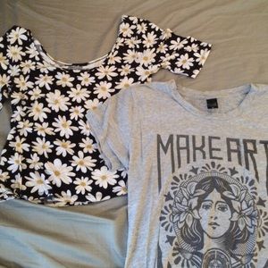 OBEY and Daisy shirt bundle