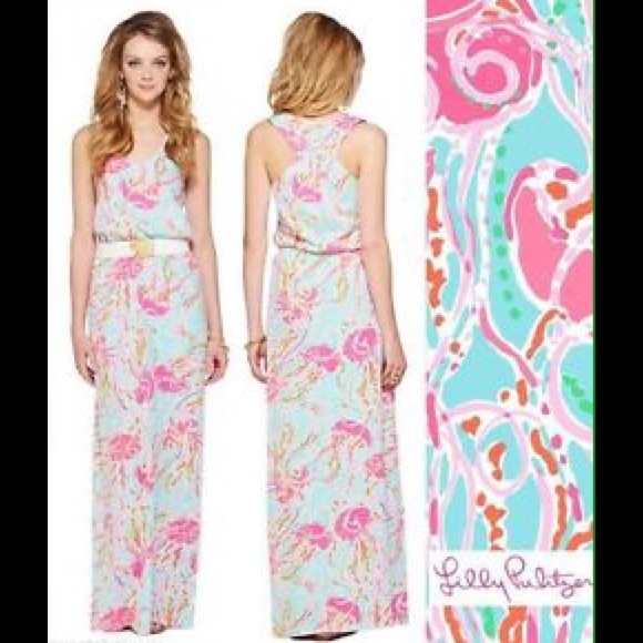💐SOLD💐 NWT Lilly Pulitzer Jellies Be Jammin Maxi