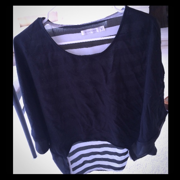 XS minkpink high low top