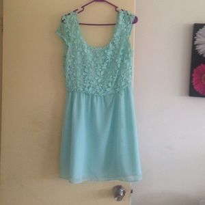 Amazing turquoise dress