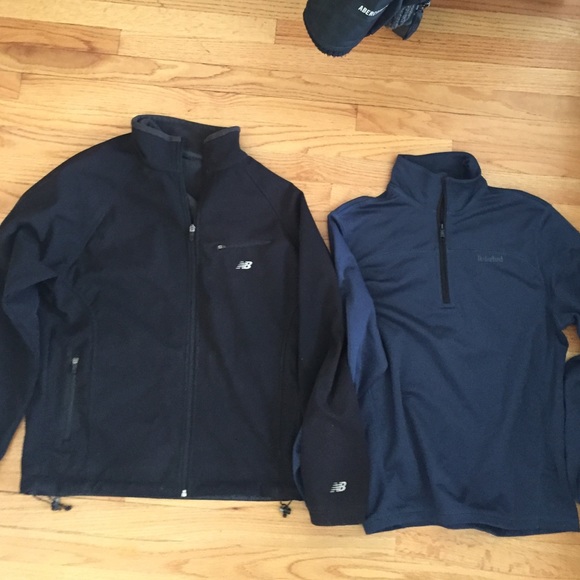 2 mens sweater .timberland，new balabce
