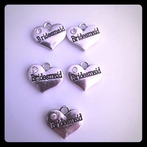 Bridesmaid charms! I have 3 sets of 5 available!