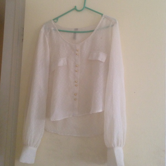 Beautiful cream blouse