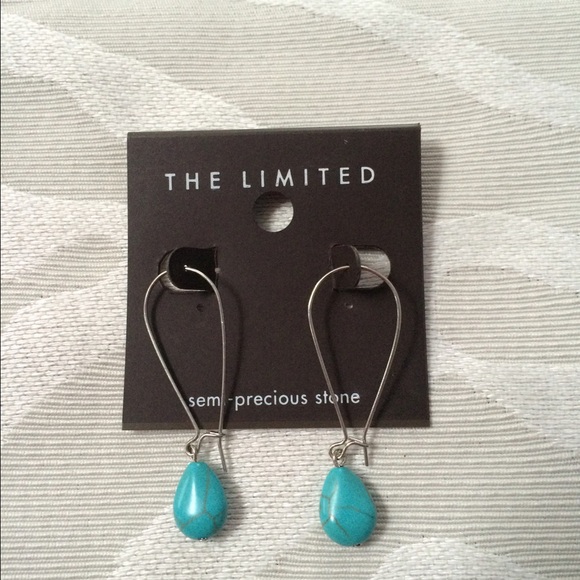 Turquoise and silver earrings