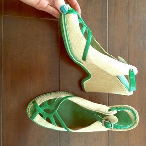 Authentic Marc by Marc Jacobs summer wedge heels!
