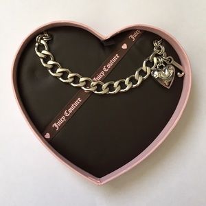 Juicy Couture Charm Bracelet + 3 Charms