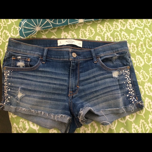 Abercrombie Jean Shorts