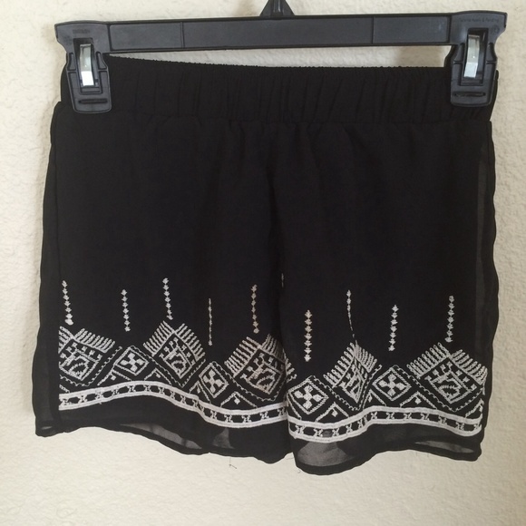 Stitched shorts from Charlotte Russe