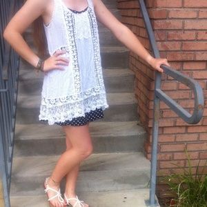White Lace Tunic
