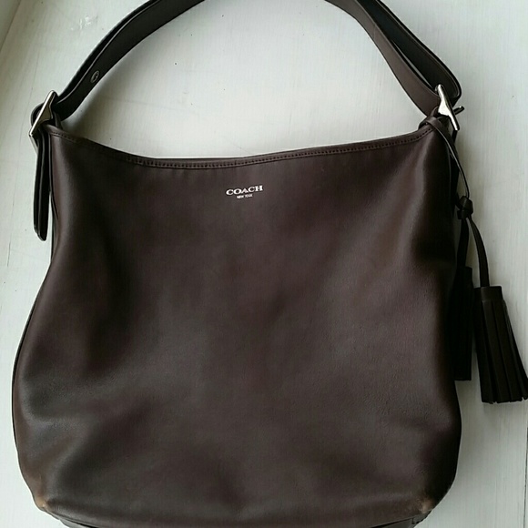 Coach Brown Leather Duffle