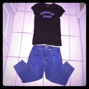 AMERICAN EAGLE woman's shirt. Size small/petit.