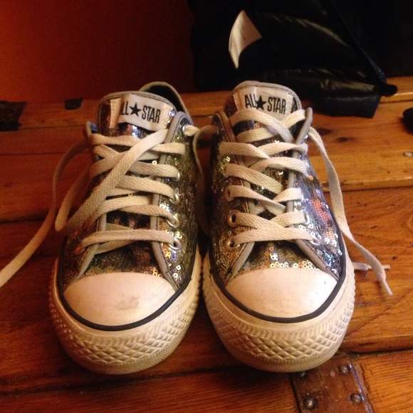 Sequined Converse Sneakers