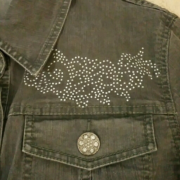 V Christina Jean Jacket SZ L - Picture 2 of 4