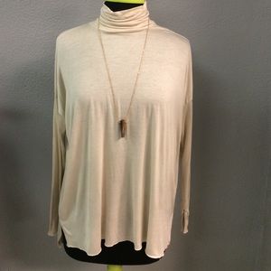 Urban Outfitters Cream Turtle Neck