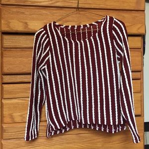 Vertical Striped Sweater