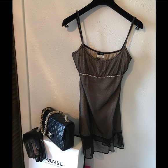SOLD Chanel dress sz 38/small vanessa paradis 04 - Picture 5 of 8