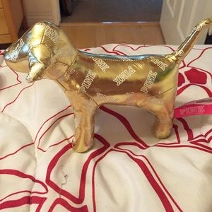 Victoria's Secret gold mini dog
