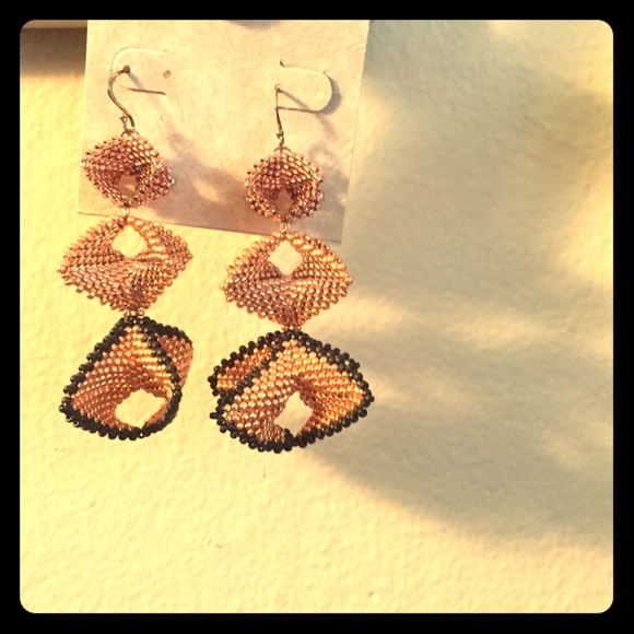 Lovely dangly earrings from Art museum