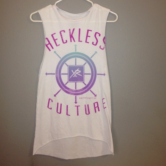 Reckless Culture cut-off tank - Picture 1 of 2