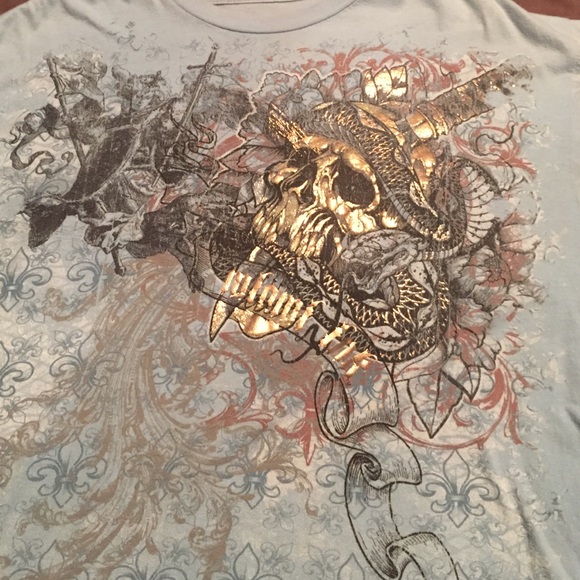 Mens XL Affliction Style Tee