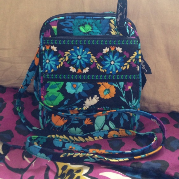 Vera Bradley Midnight Blues Mini Hipster