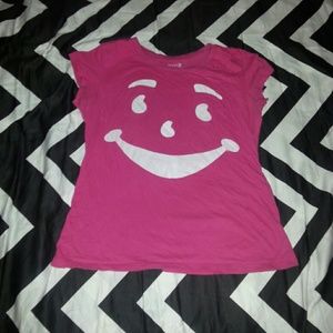 🌷🎀Pink koolaid man t shirt🎀🌷