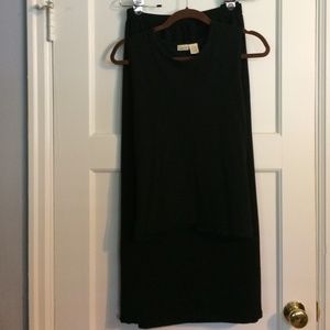 Sweater knit skirt and top