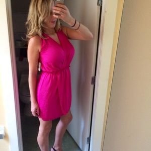 NWT Rachel Roy hot pink dress Size XS