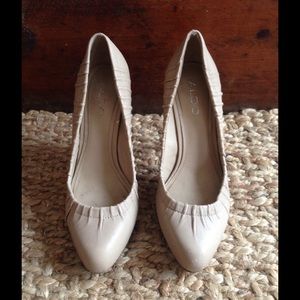 Nude ALDO Heels