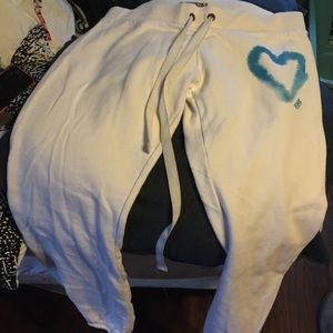 Victoria secret crop sweatpants placed in bundle