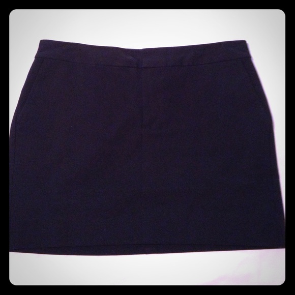 Gap Mini Skirt Black Size 8 Stretch