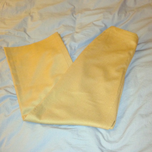Banana Republic Tan Wool/angora trousers 4