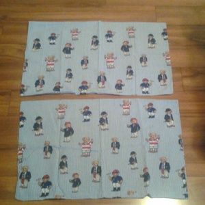RALPH LAUREN Polo Bear Pillow Cases