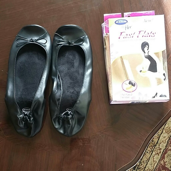 Never Used Dr. Scholls Fast Flats Size 7-8