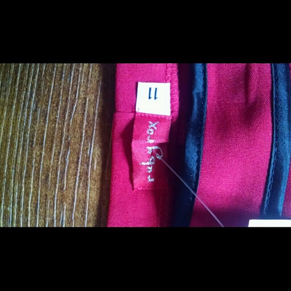 RubyRox Red Strapless Dress - Picture 3 of 3