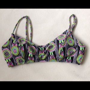 Pacsun Tribal Bikini Top