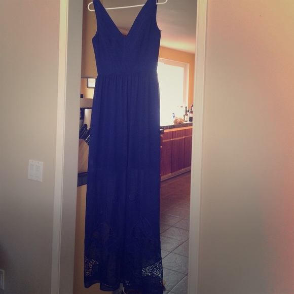 Royal Blue Long Prom Dress