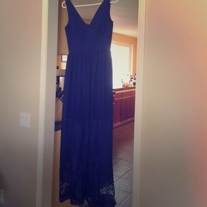 Royal Blue Long Prom Dress